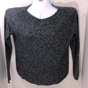 Express Women's Crew neck Sweater Black/White. Size M.